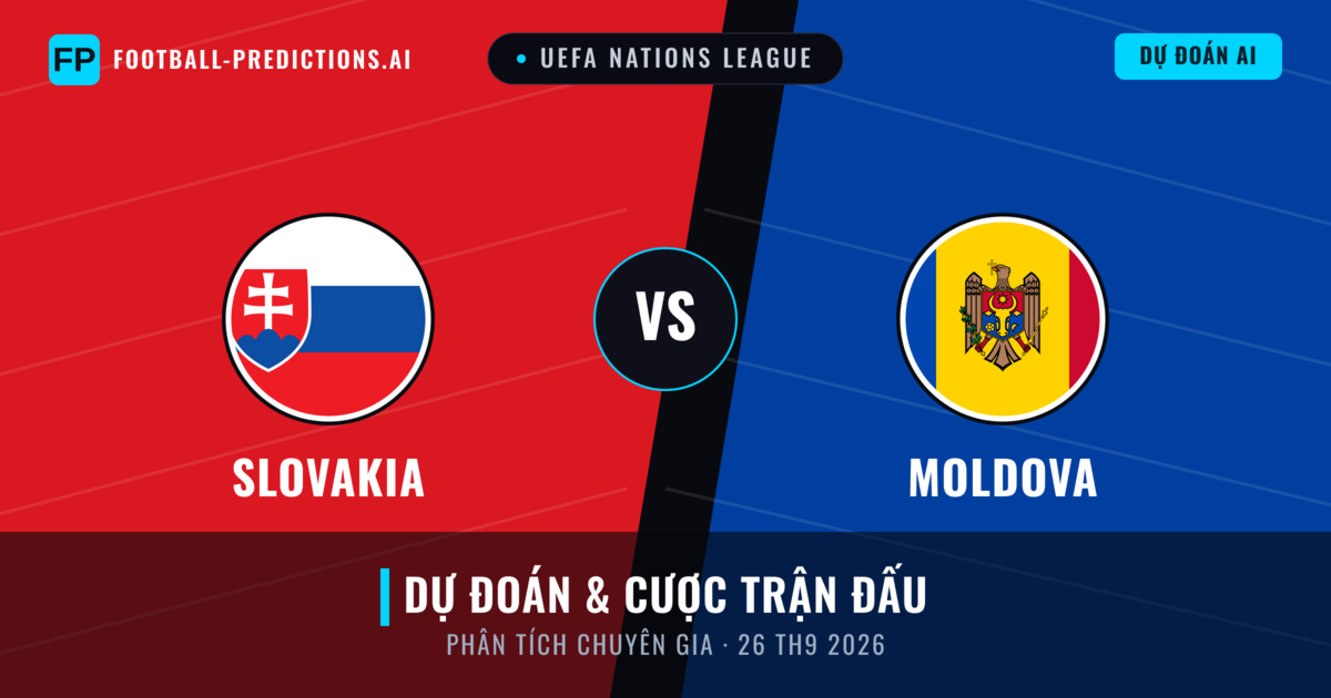 Slovakia vs Moldova — dự đoán và xem trước trận đấu