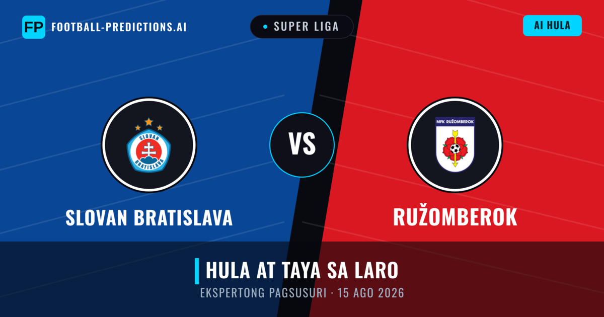 Slovan Bratislava vs Ružomberok — hula at preview ng laban