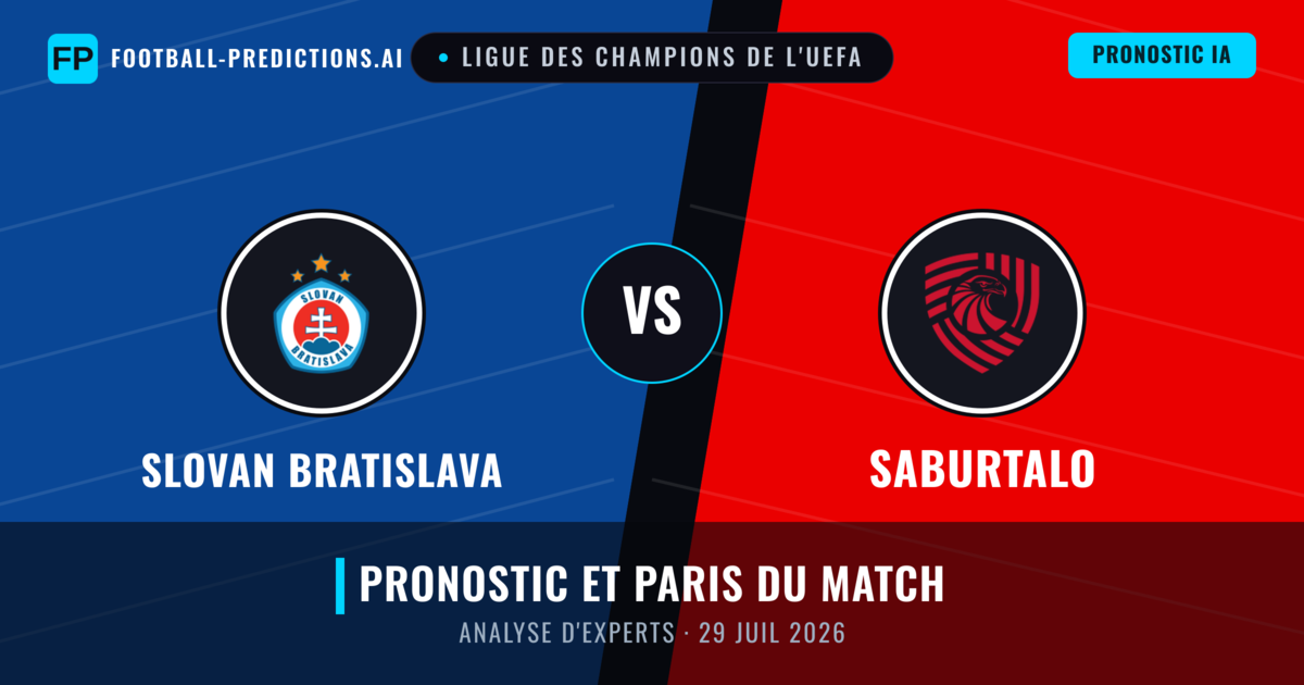 Slovan Bratislava vs FC Iberia 1999 — pronostic et avant-match