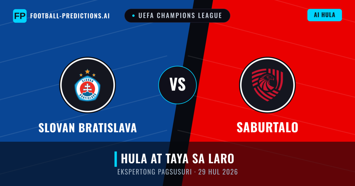 Slovan Bratislava vs FC Iberia 1999 — hula at preview ng laban