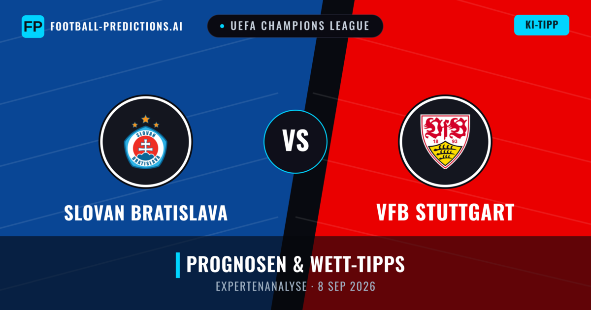 Slovan Bratislava vs VfB Stuttgart — Prognose und Spielvorschau