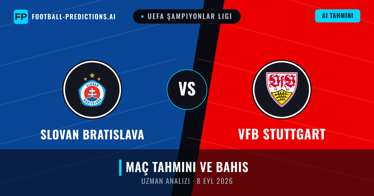 Slovan Bratislava - VfB Stuttgart — maç tahmini ve önizleme