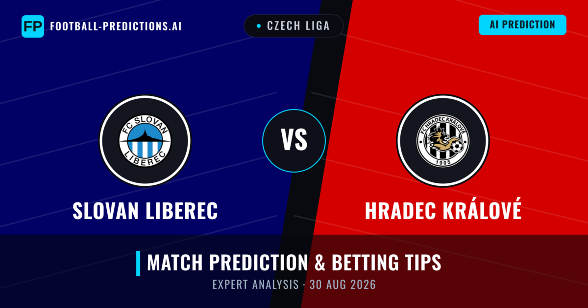 Slovan Liberec vs Hradec Králové — match prediction & preview