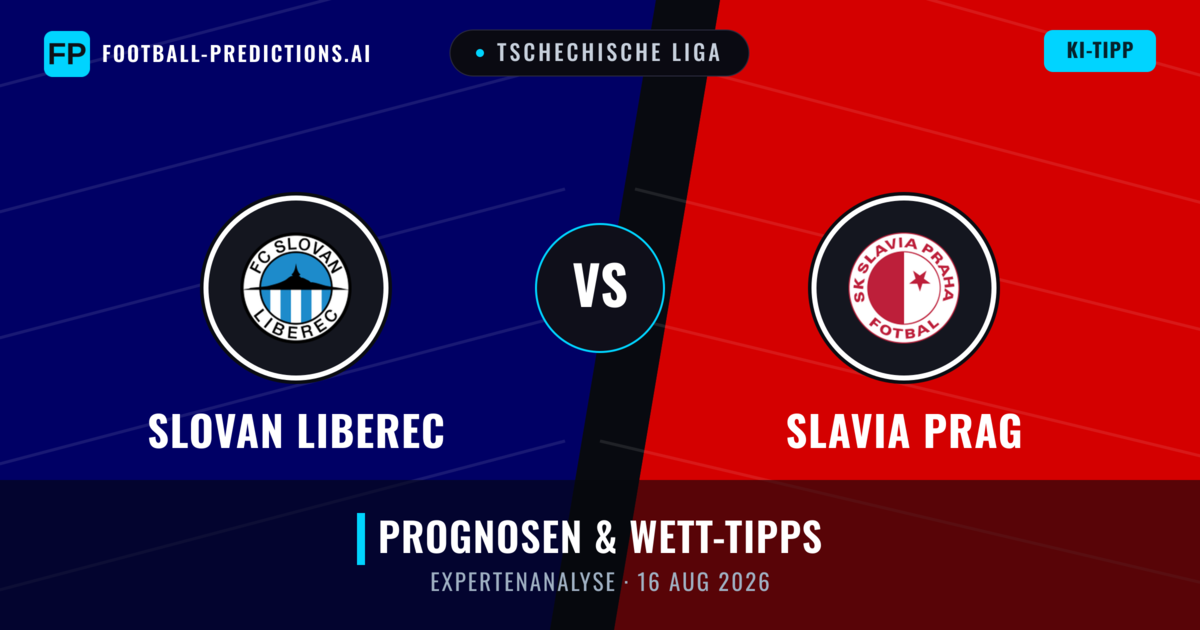 Slovan Liberec vs Slavia Prag — Prognose und Spielvorschau