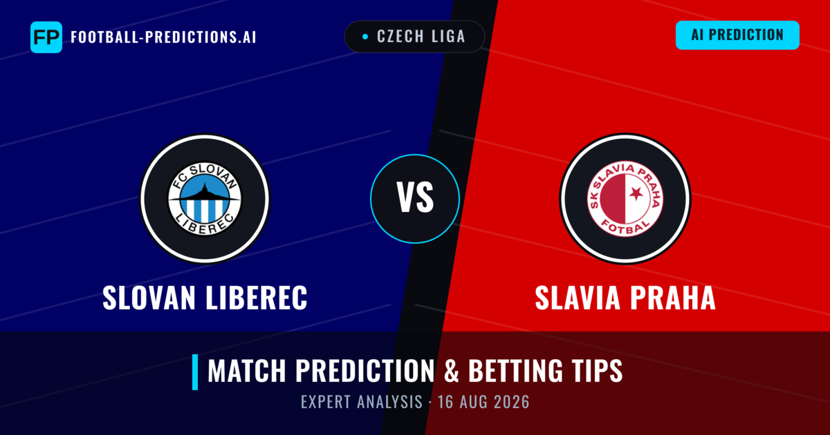 Slovan Liberec vs Slavia Praha — match prediction & preview