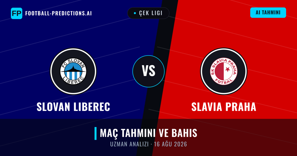 Slovan Liberec - Slavia Praha — maç tahmini ve önizleme