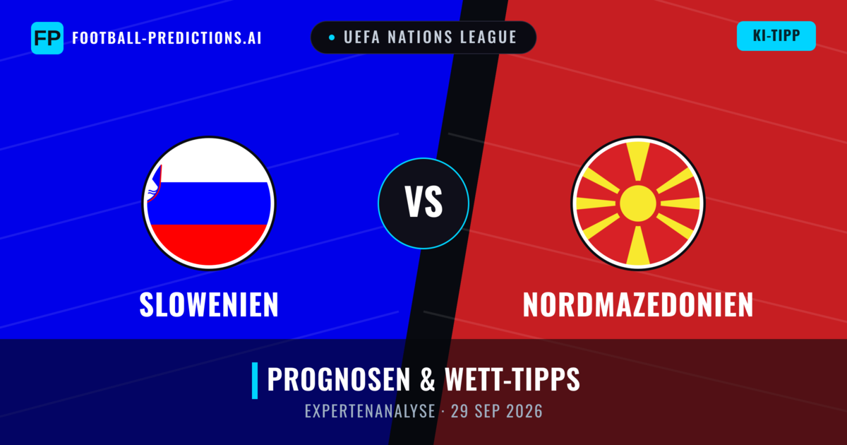 Slowenien vs Nordmazedonien — Prognose und Spielvorschau