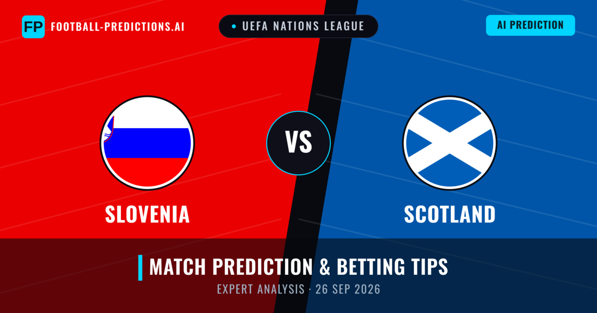 Slovenia vs Scotland — match prediction & preview
