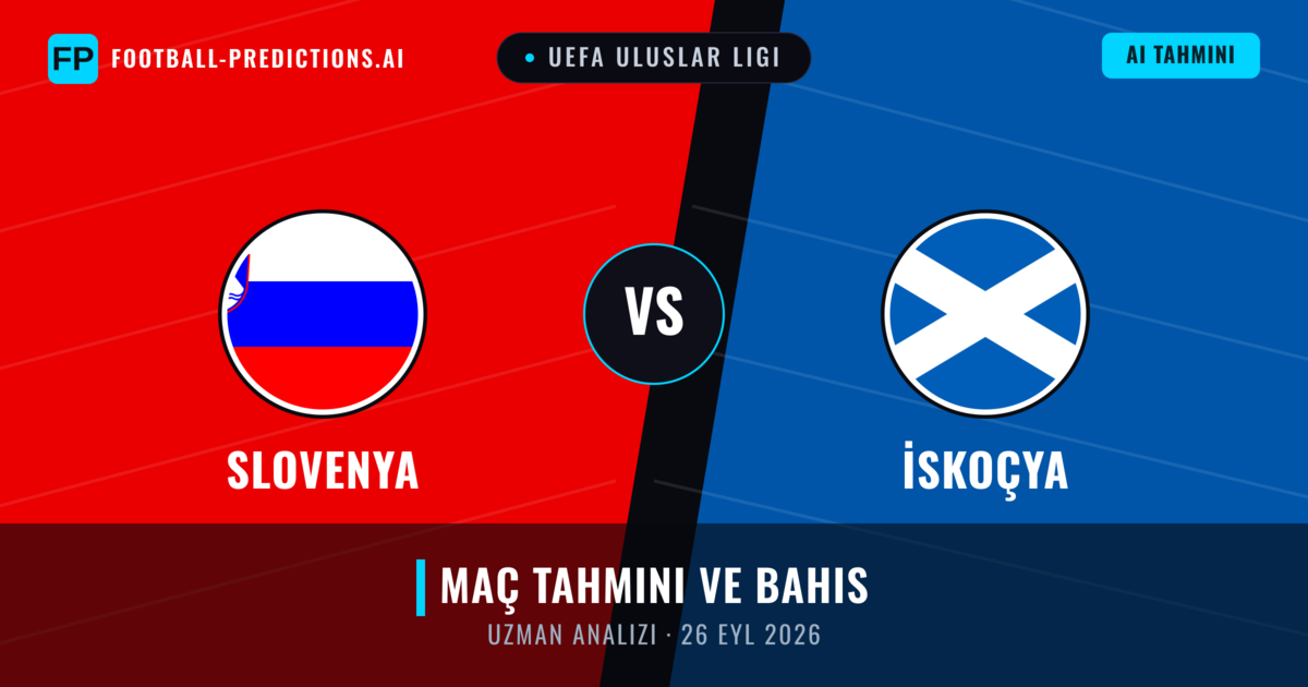 Slovenya - İskoçya — maç tahmini ve önizleme