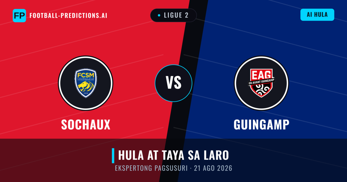 Sochaux vs Guingamp — hula at preview ng laban