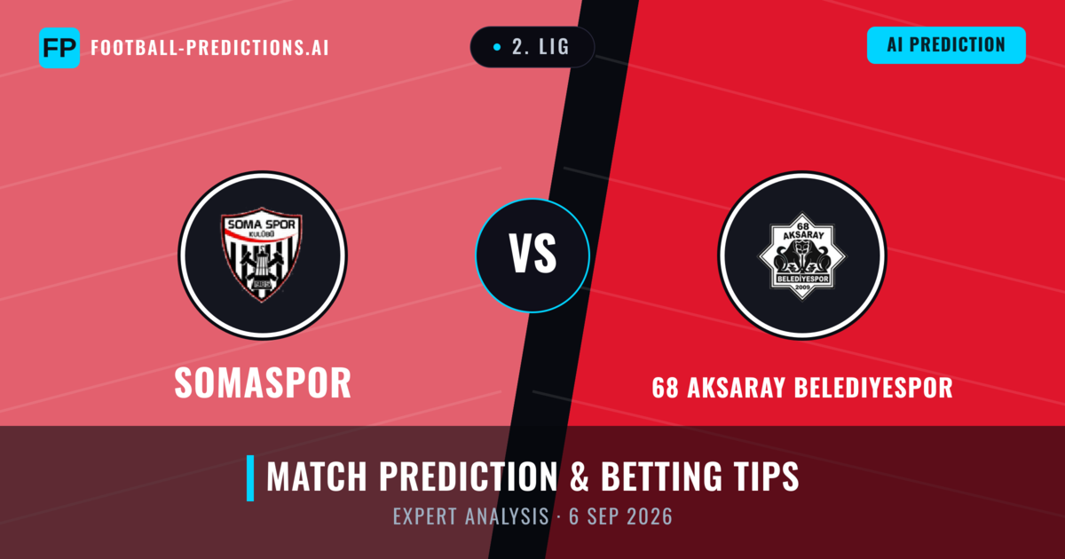 Somaspor vs 68 Aksaray Belediyespor — match prediction & preview
