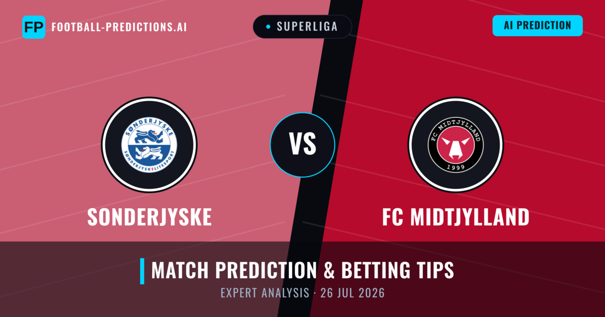 Sonderjyske vs FC Midtjylland — match prediction & preview