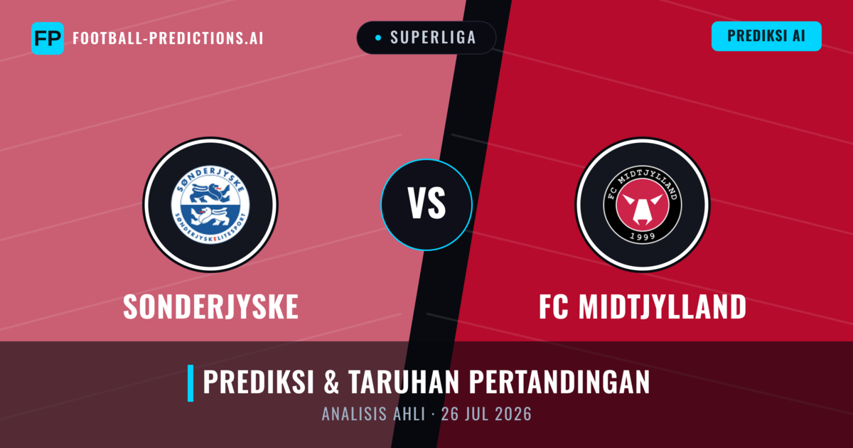 Sønderjyske vs FC Midtjylland — prediksi dan pratinjau pertandingan