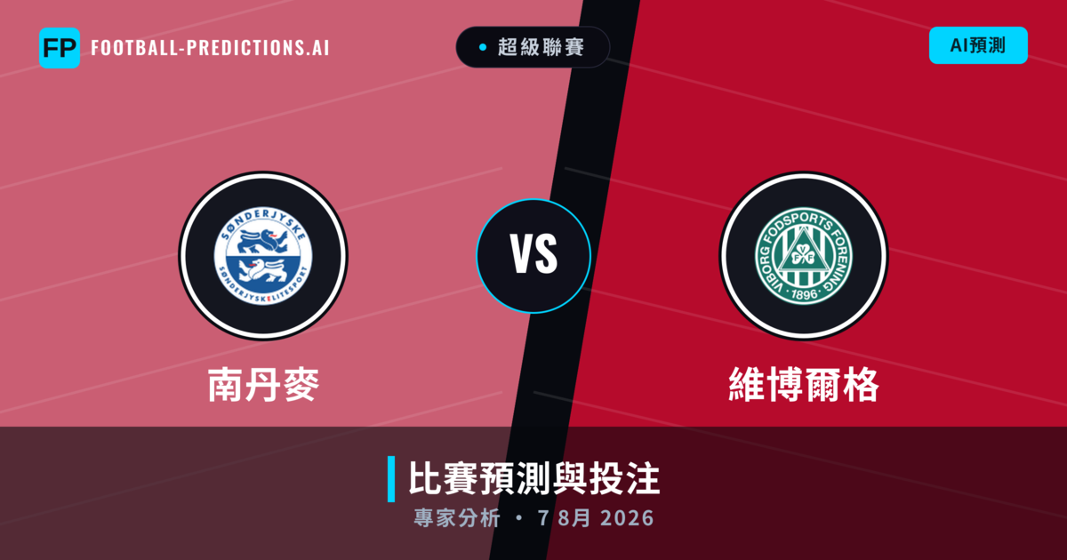 南丹麥 vs 維博爾格 — 比赛预测和前瞻