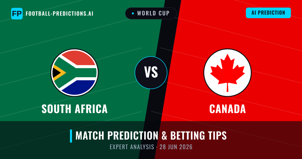 South Africa vs Canada — match prediction & preview