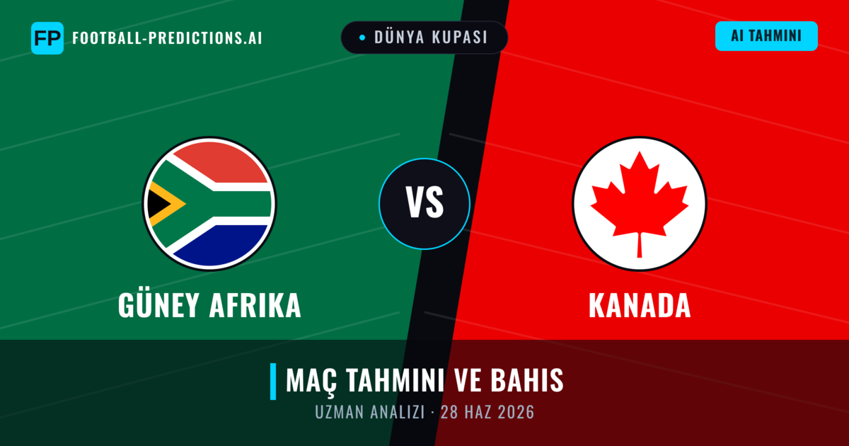 Güney Afrika - Kanada — maç tahmini ve önizleme