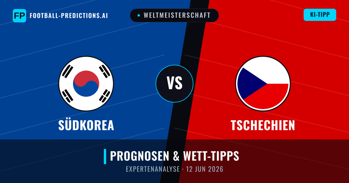 Südkorea vs Tschechien — Prognose und Spielvorschau