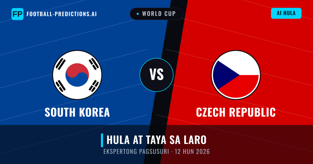 South Korea vs Czech Republic β hula at preview ng laban