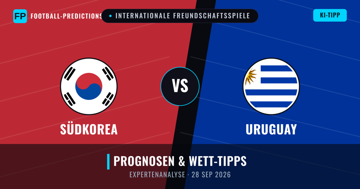 Südkorea vs Uruguay — Prognose und Spielvorschau