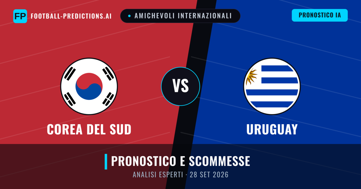 Corea del Sud vs Uruguay — pronostico e anteprima del match