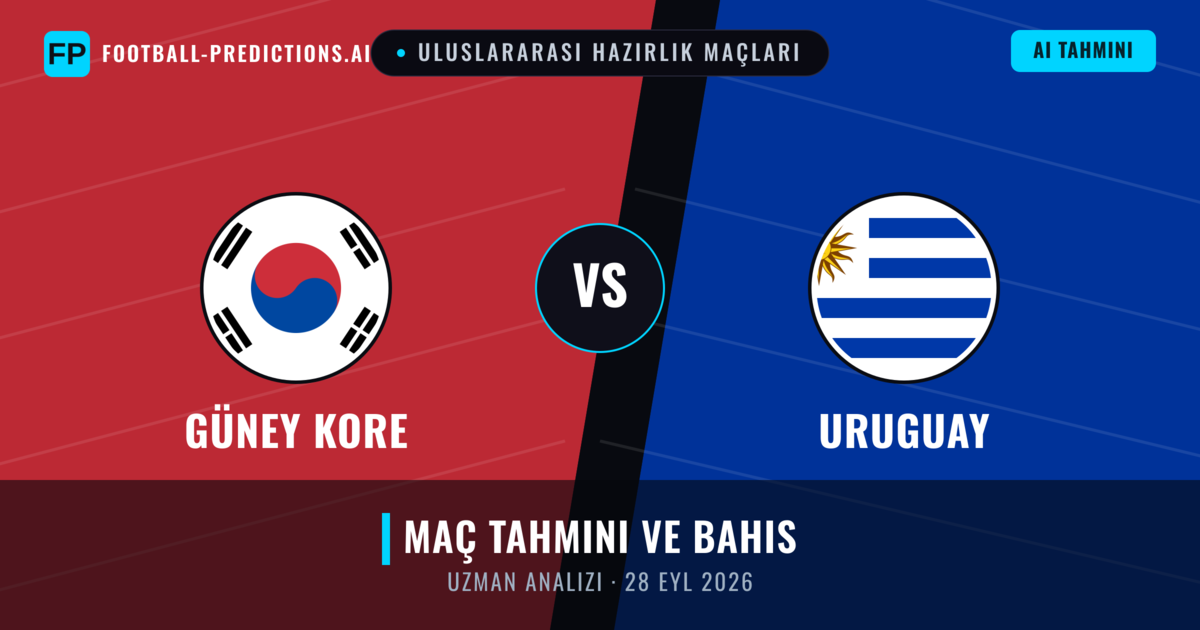 Güney Kore - Uruguay — maç tahmini ve önizleme