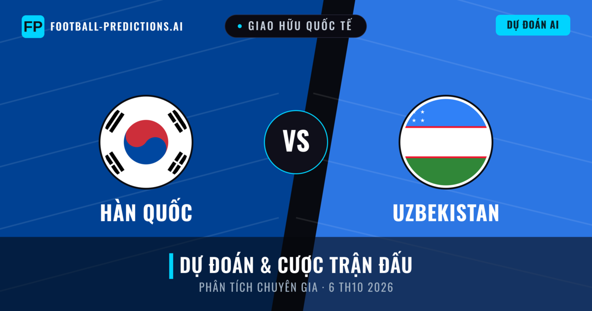 Hàn Quốc vs Uzbekistan — dự đoán và xem trước trận đấu