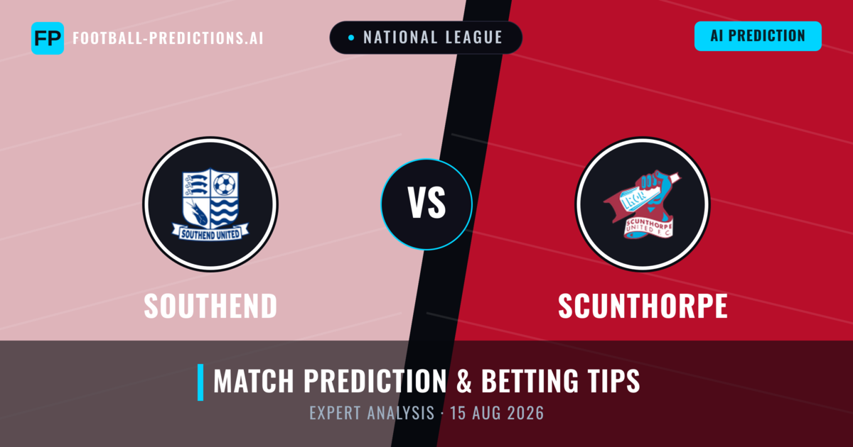 Southend vs Scunthorpe — match prediction & preview