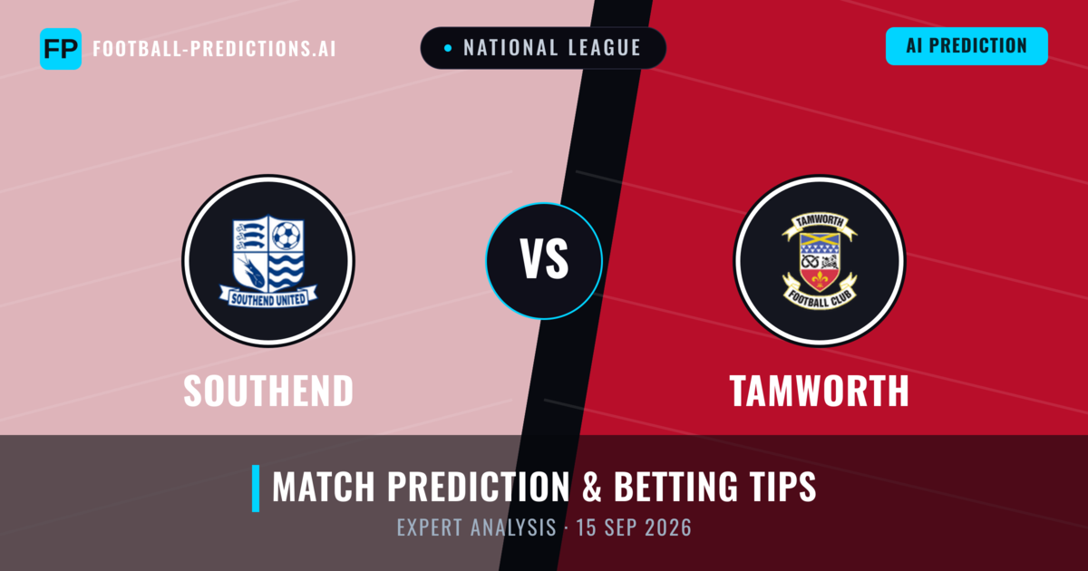 Southend vs Tamworth — match prediction & preview