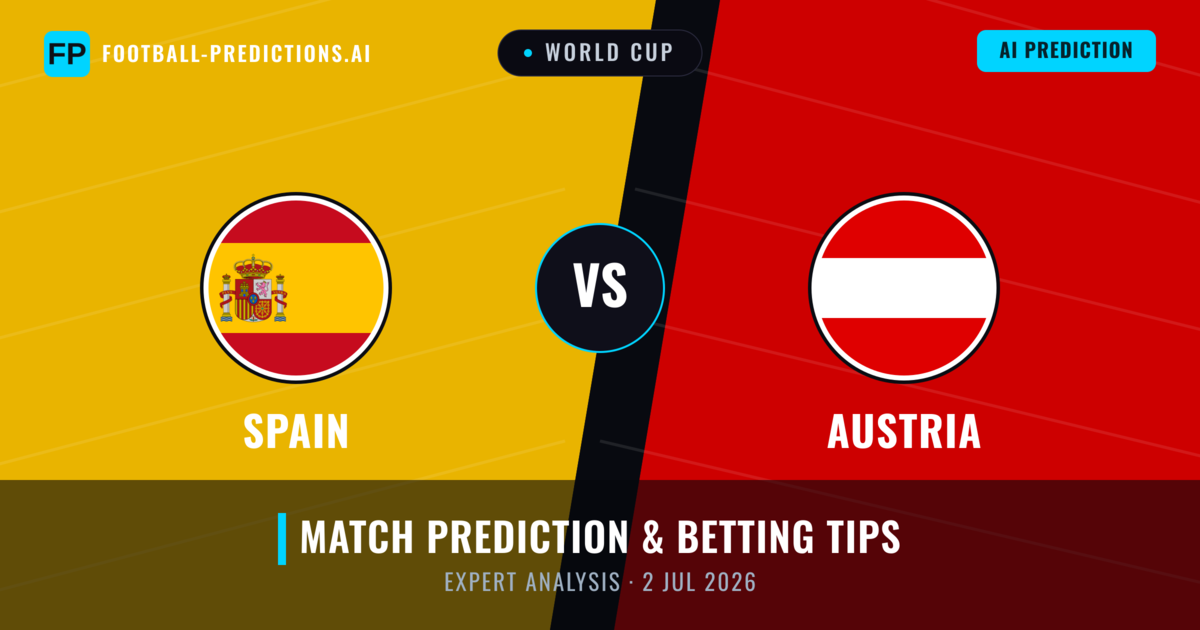 Spain vs Austria — match prediction & preview