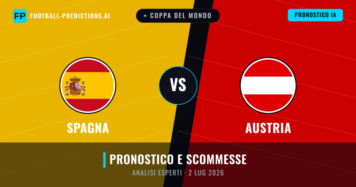 Spagna vs Austria — pronostico e anteprima del match