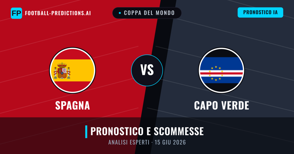 Spagna vs Capo Verde — pronostico e anteprima del match