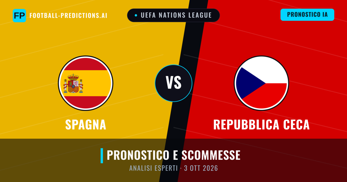 Spagna vs Repubblica Ceca — pronostico e anteprima del match