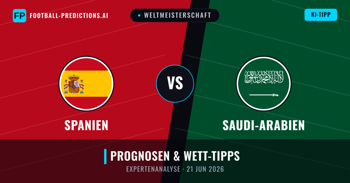 Spanien vs Saudi-Arabien — Prognose und Spielvorschau