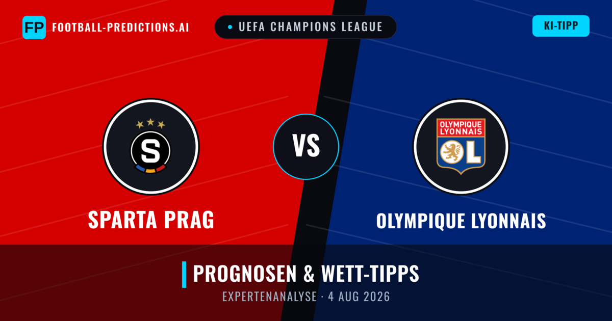 Sparta Prag vs Olympique Lyonnais — Prognose und Spielvorschau