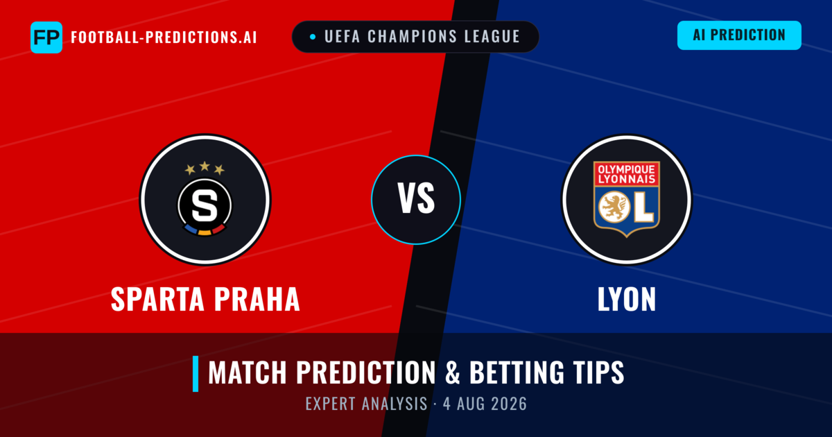 Sparta Praha vs Lyon — match prediction & preview