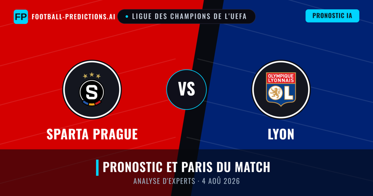 Sparta Prague vs Lyon — pronostic et avant-match