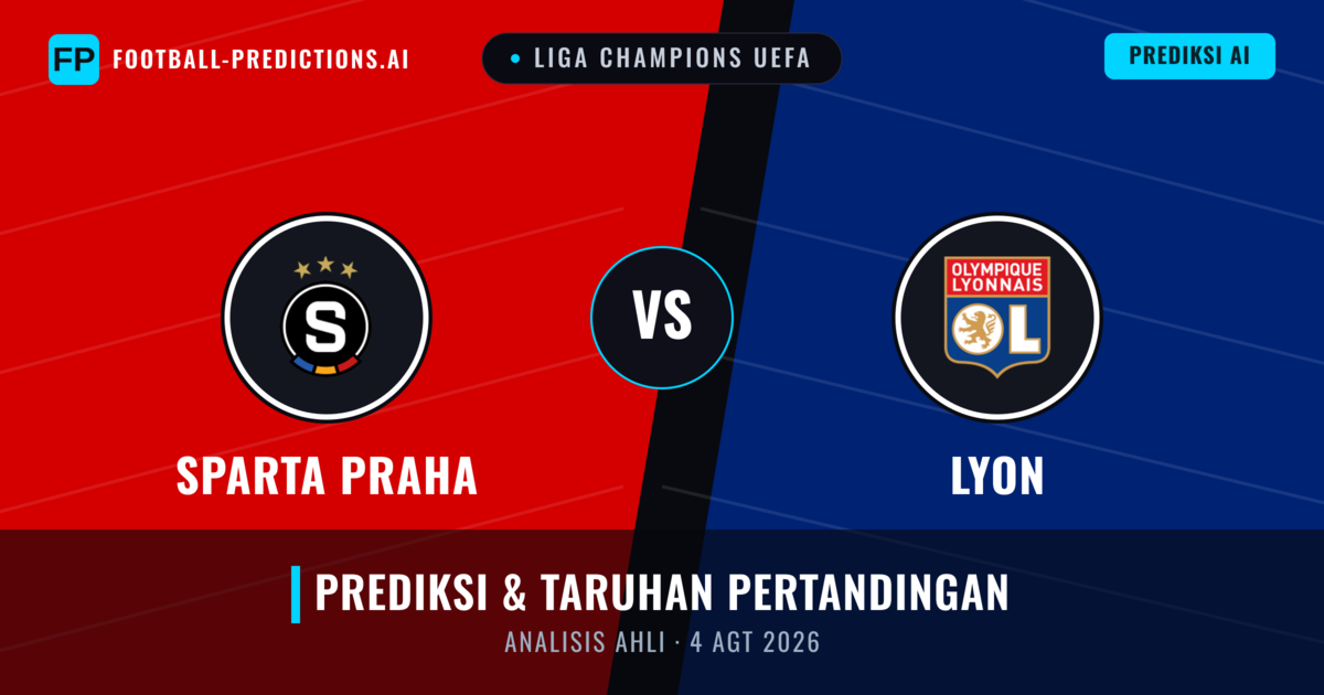 Sparta Praha vs Lyon — prediksi dan pratinjau pertandingan