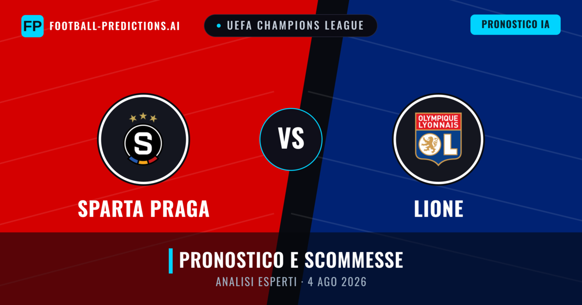 Sparta Praga vs Lione — pronostico e anteprima del match