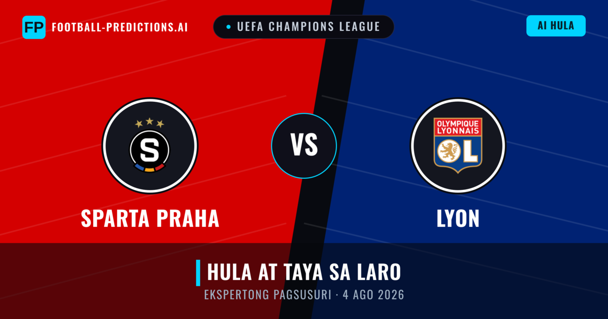 Sparta Praha vs Lyon — hula at preview ng laban