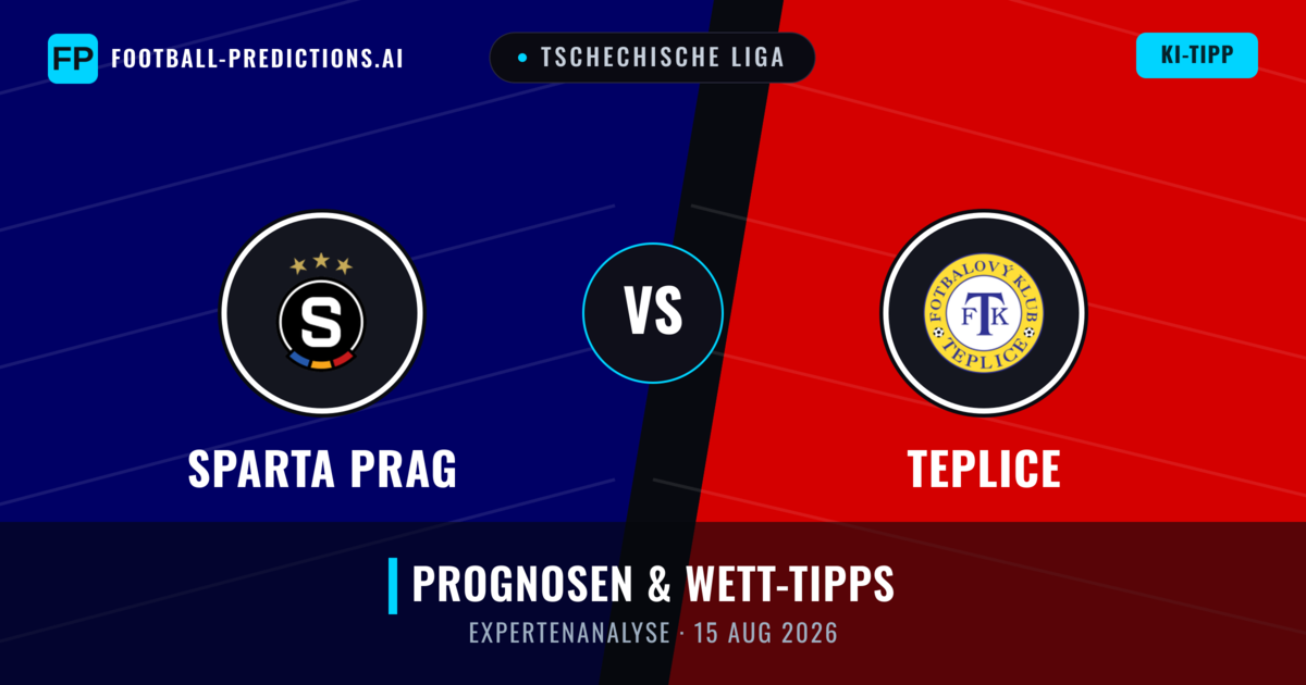 Sparta Prag vs Teplice — Prognose und Spielvorschau