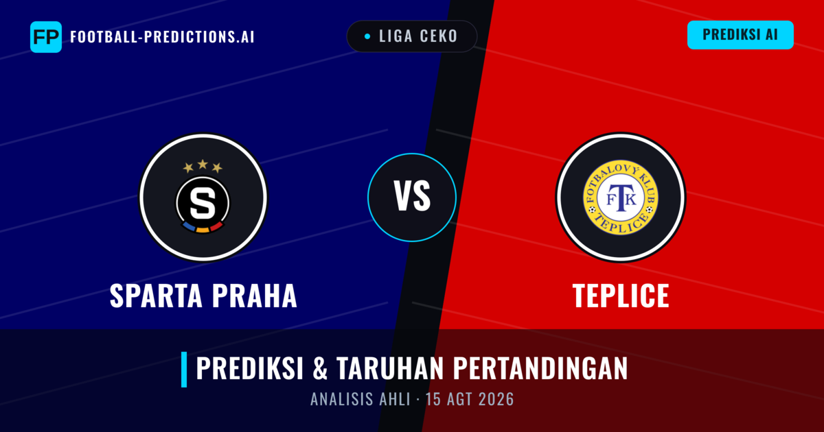 Sparta Praha vs Teplice — prediksi dan pratinjau pertandingan