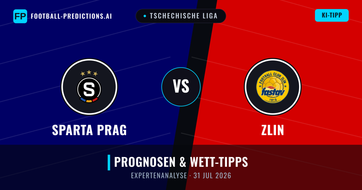 Sparta Prag vs Zlin — Prognose und Spielvorschau