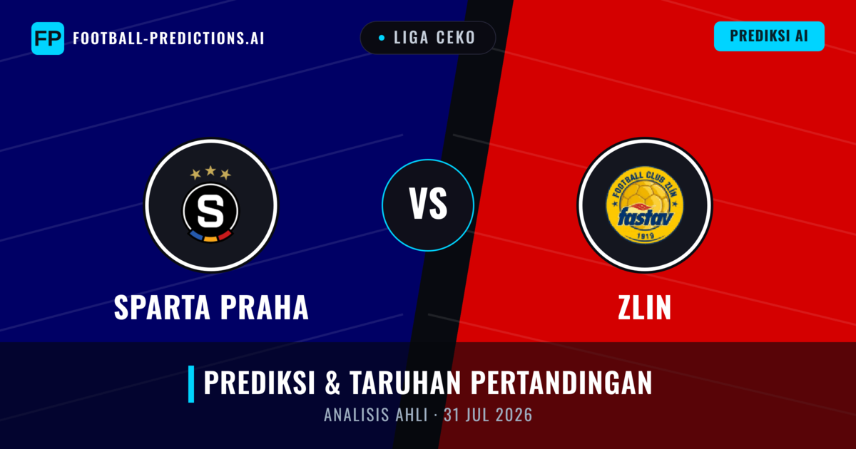Sparta Praha vs Zlin — prediksi dan pratinjau pertandingan