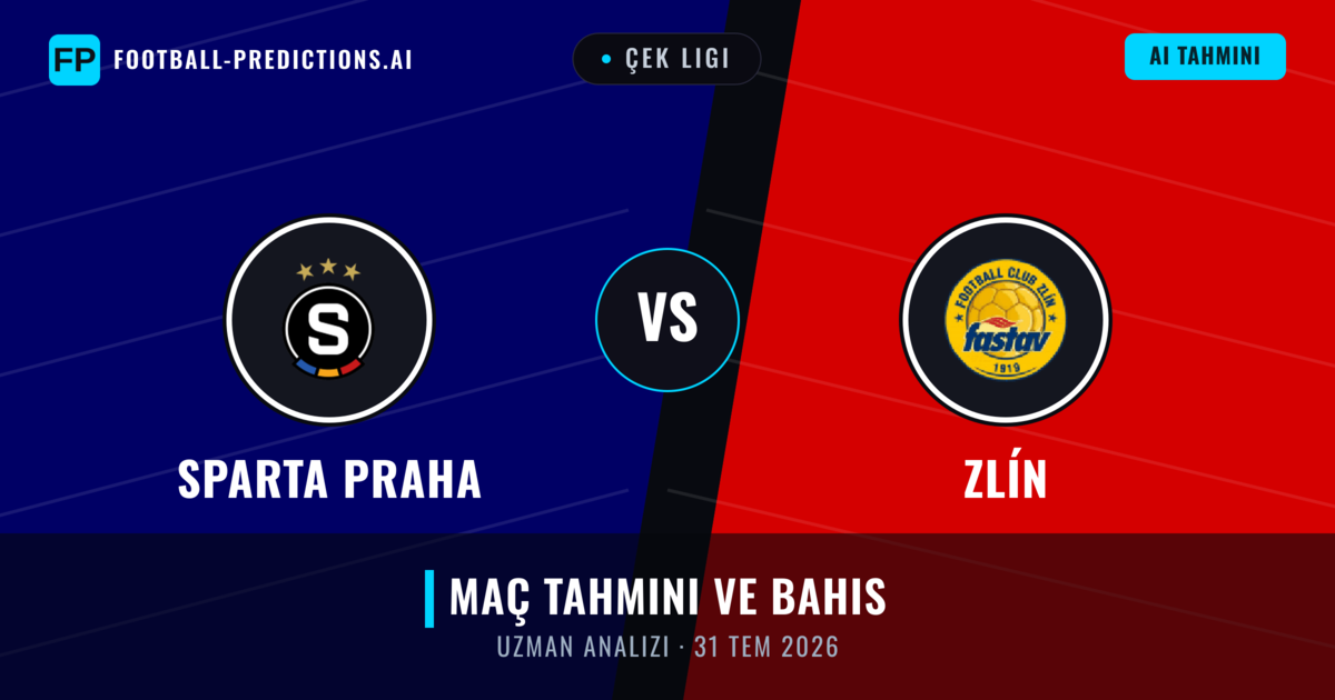 Sparta Praha - Zlín — maç tahmini ve önizleme