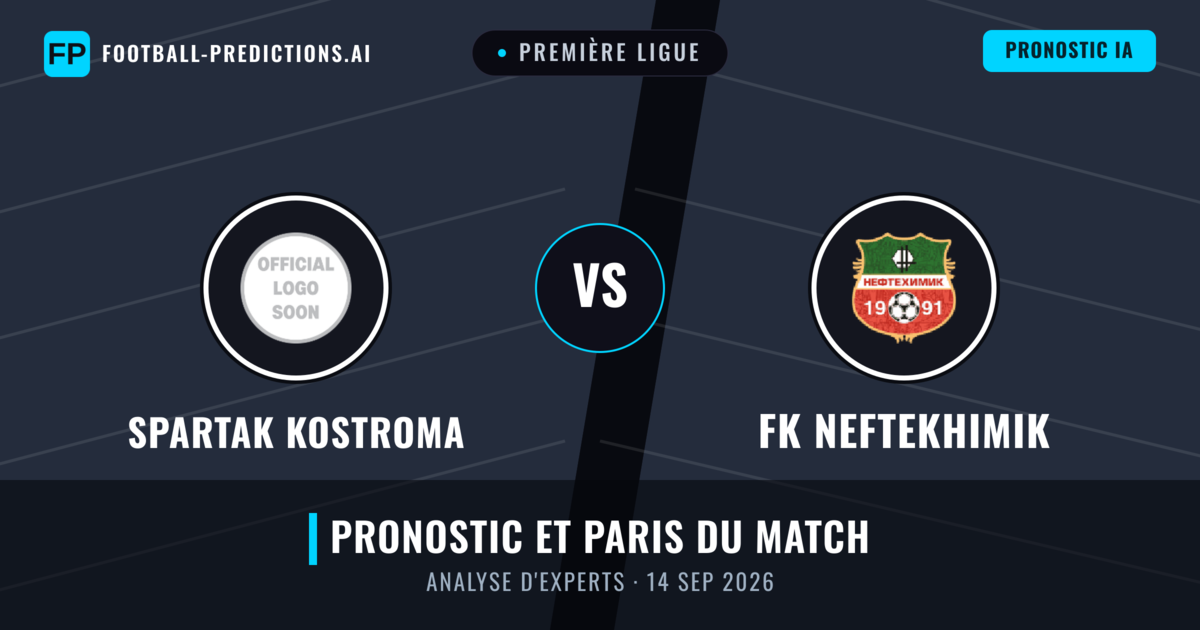 Spartak Kostroma vs FK Neftekhimik — pronostic et avant-match