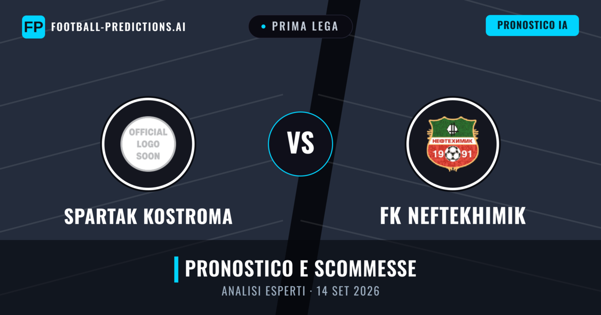 Spartak Kostroma vs FK Neftekhimik — pronostico e anteprima del match