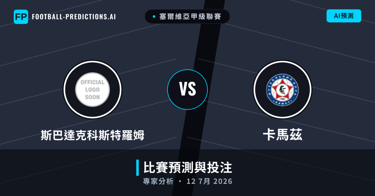 斯巴達克科斯特羅姆 vs 卡馬茲 — 比赛预测和前瞻