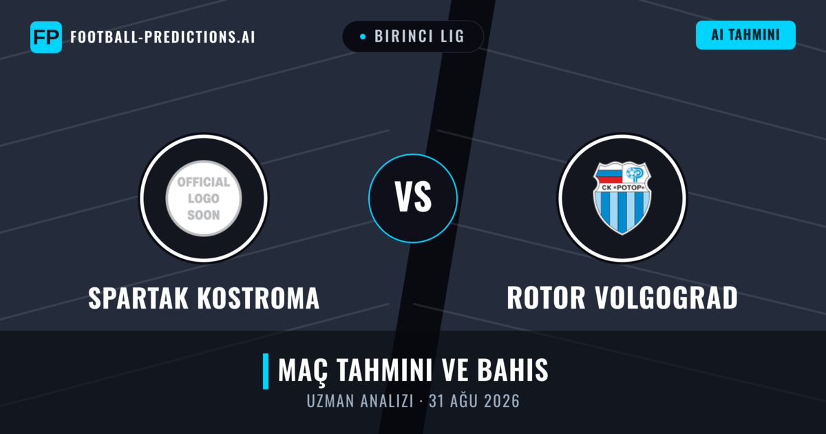 Spartak Kostroma - Rotor Volgograd — maç tahmini ve önizleme