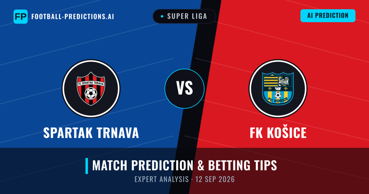 Spartak Trnava vs FK Košice — match prediction & preview