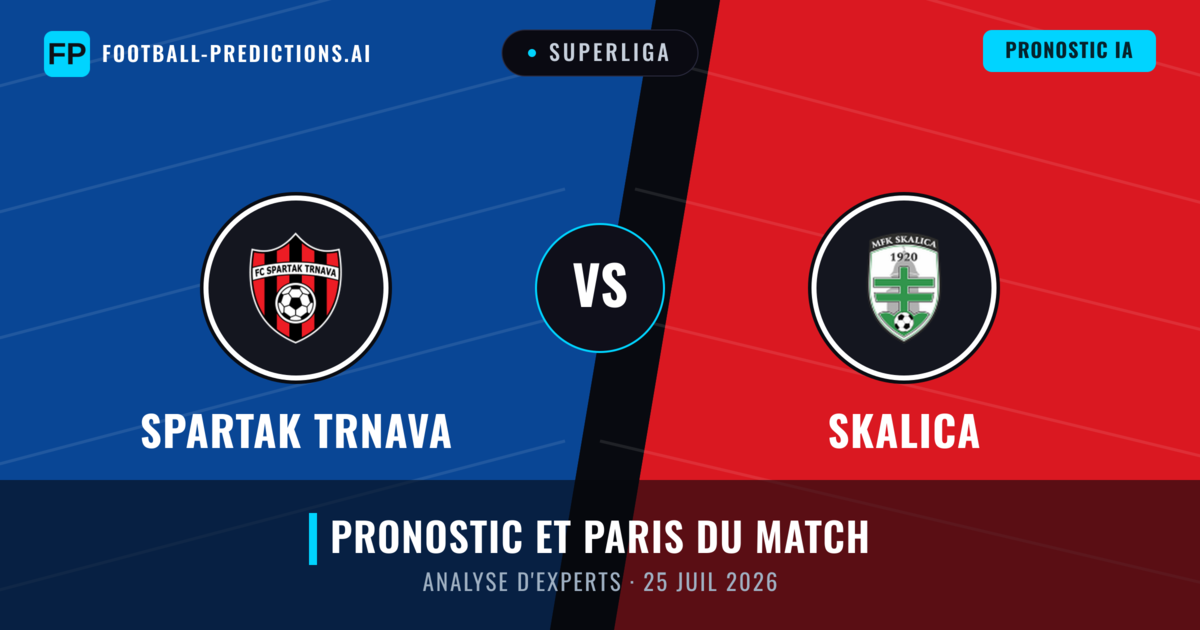 Spartak Trnava vs Skalica — pronostic et avant-match
